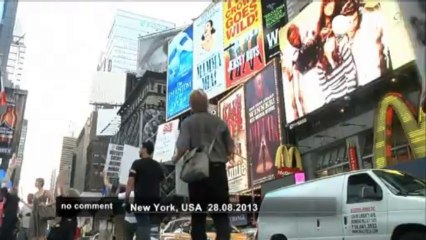 LGBT activists in Times Square target Coca... - no comment