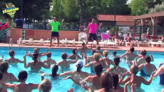 Camping Les Sablons: Aquagym