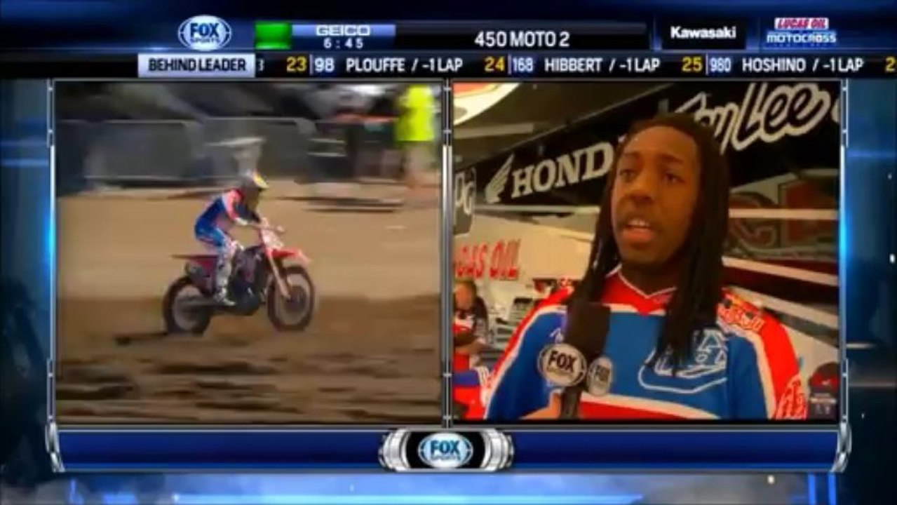 2013 AMA MX Rd12 Lake Elsinore 450 Moto2
