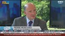 Pierre Moscovici, ministre de l'Économie et des Finances, dans l'invité de BFM Business - 29/08 6/6