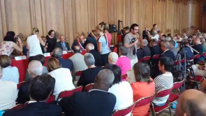 Michel Sapin a loué les emplois d\'avenir à Caen