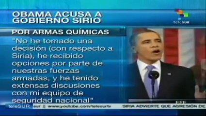 EE.UU. "concluye" que gobierno sirio usó armas químicas