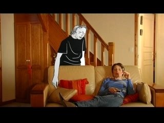 A la téloche - Le clip (Renaud)