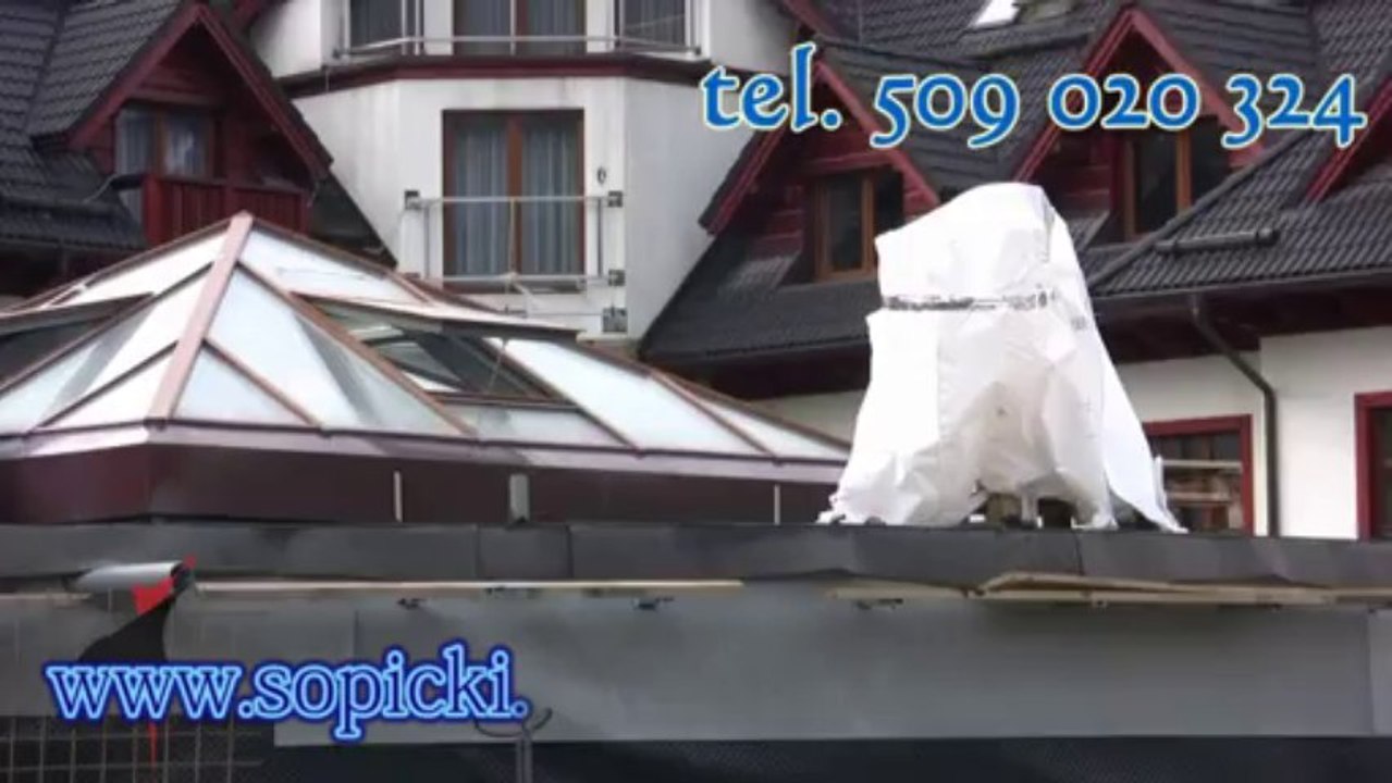 Czarny Groń - realzacja parkingu z kostki granitowej -  Inż. Łukasz Sopicki