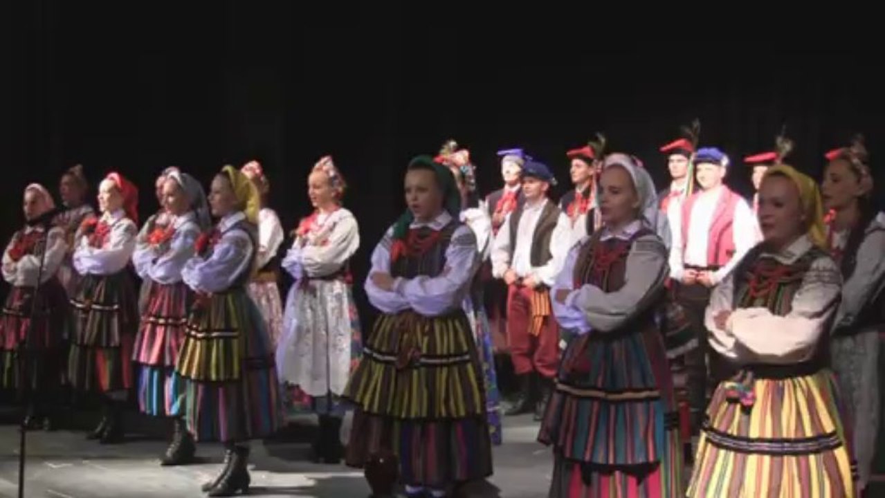 Grupo de Danza Malyslak de Polonia en Teziutlan