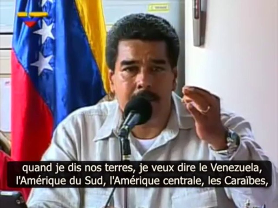 Nicolas Maduro sur la guerre en Syrie et la domination sioniste !