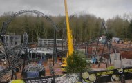 Time Lapse de The Smiler à Alton Towers