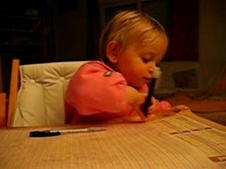 Mes essais avec un crayon