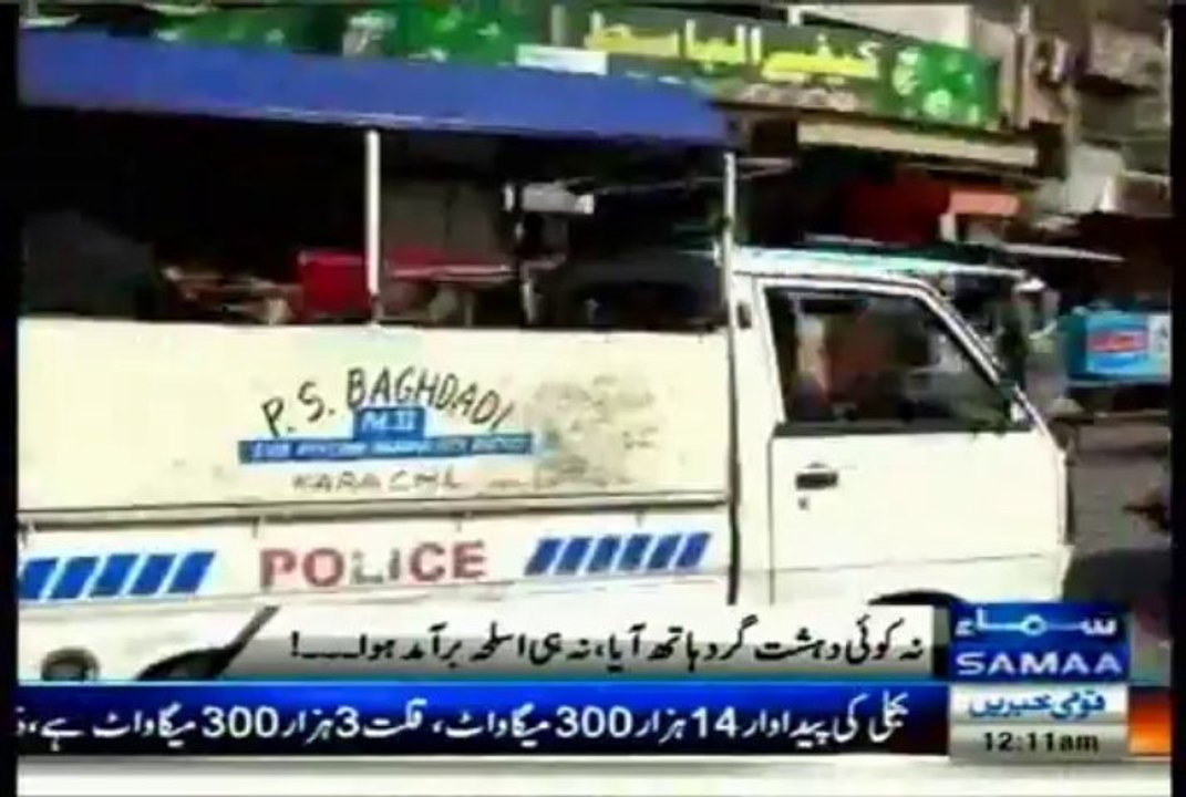 Topi drama operation of LEA in Lyari for media coverage