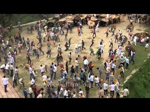 Unusual fair of stone pelting in Champawat District