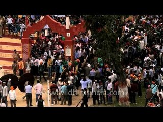 Parikrama before Bagwal by all the participants in Devidhura