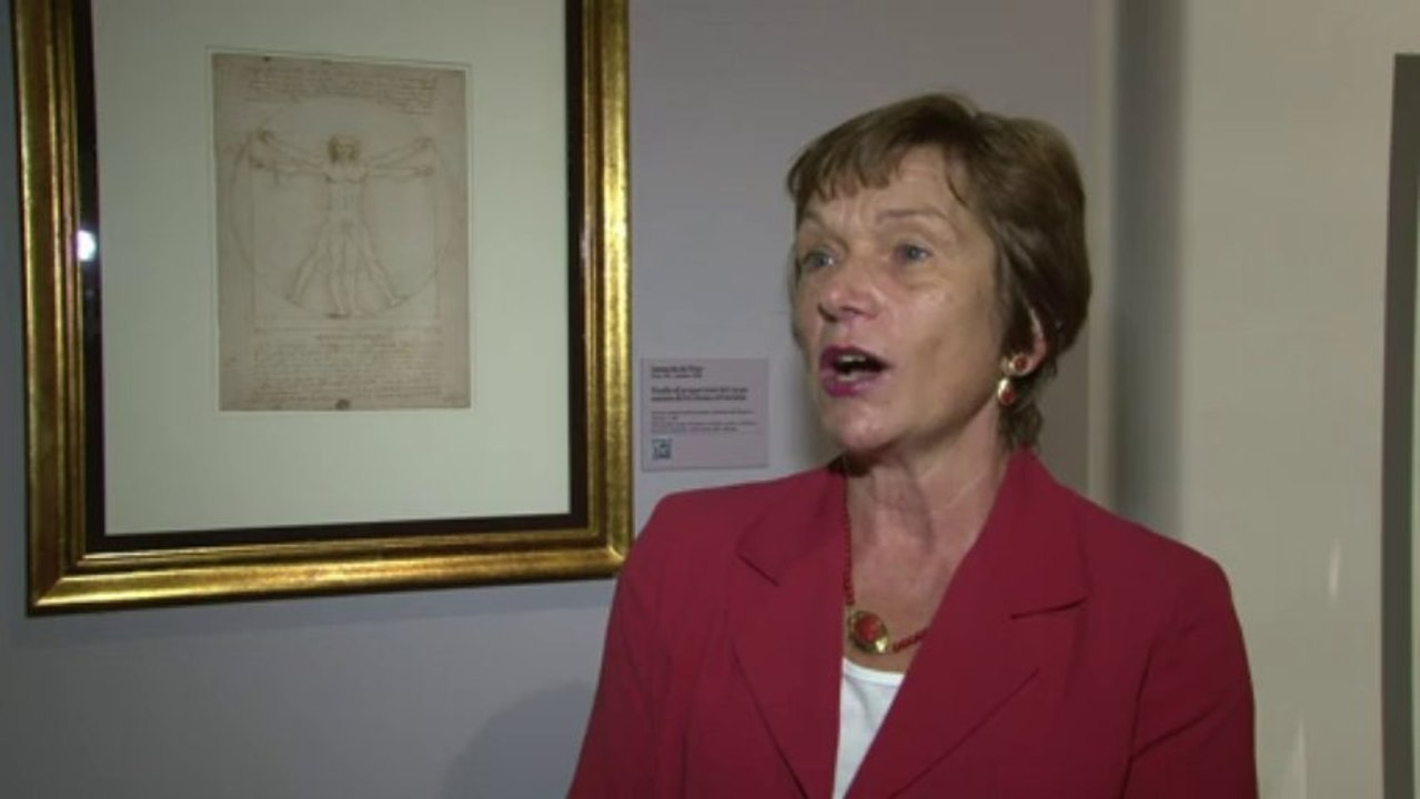Rare exposition de dessins de Leonard de Vinci à Venise