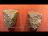 Hand Axes, Cleavers (Quartzite) and Scraper (Granite) of Lower Palaeolithic Period
