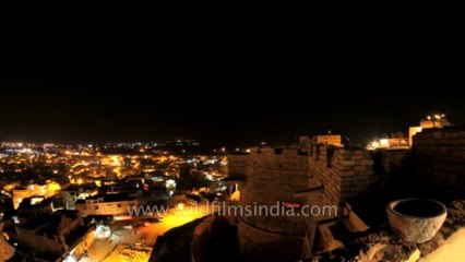 Time lapse Jaisalmere Skyline 5