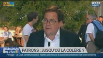 Patrons : Jusqu'où la colère ? dans Les décodeurs de l'éco - 29/08 3/5