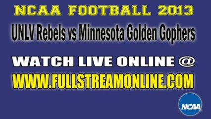 Watch UNLV Rebels vs Minnesota Golden Gophers Live Streaming Game Online