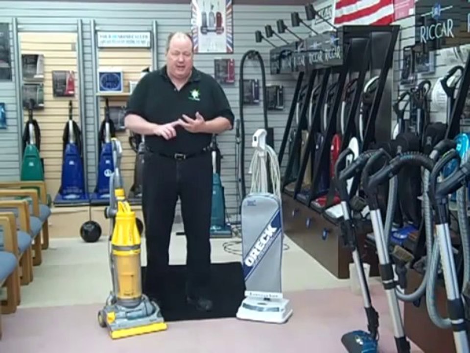 Dyson VS Oreck Sweeper Store Guru Talks About The Difference (Wooster, Ohio) video Dailymotion