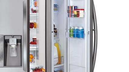Advantages of a door in door refrigerator