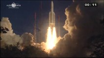[Ariane 5] Launch of Eutelsat 25B & GSAT-7 on Ariane 5 Rocket (VA-215)