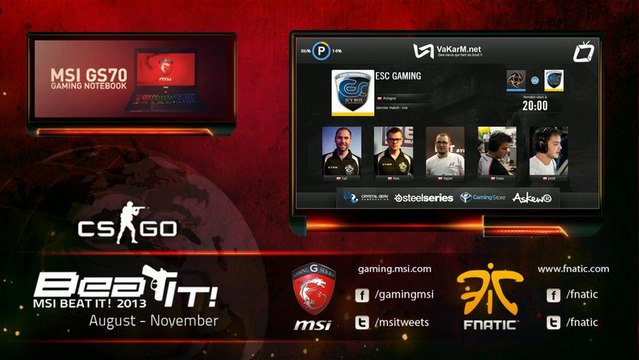 MSI Beat it ! EU - ESC vs NiP