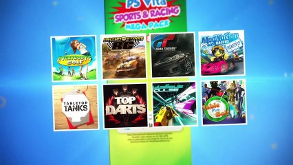 PlayStaton Vita Mega Pack - Mega Sports Racing