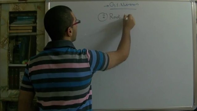 Biology - Chapter 1 - Nutrition - part 3 (Water absorption) - Abdallah Reda el Sayed