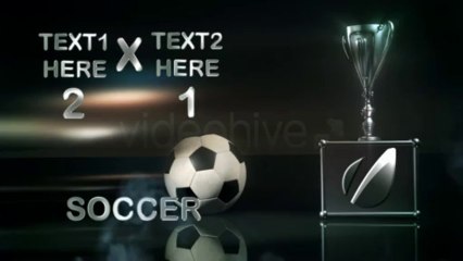 Football Animation AE Project - After Effects Template