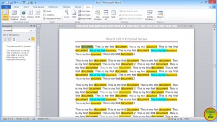 Part 4 - Introduction to Microsoft Word 2010 In Urdu - View and Adding Comments