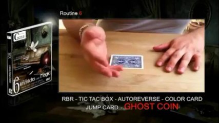 Six (All Gimicks plus DVD) by Mickael Chatelain - Magic Trick