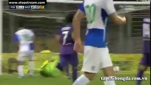 Europa League: Fiorentina 0-1 Grasshoppers (all goals - highlights - HD)