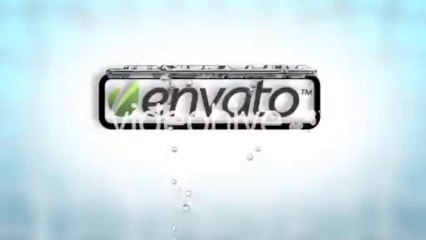 water splash logo Reveal - After Effects Template