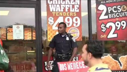 Fast food workers go on strike across US