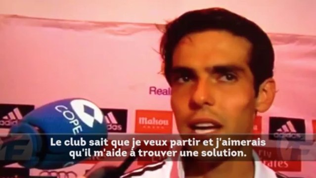 Double buteur en amical, Kaka souhaite quitter le Real Madrid