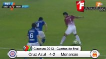 Cruz Azul 4-2 Monarcas Cuartos de Final Ida, Liga MX Clausura 2013
