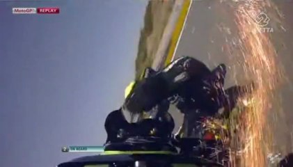 MotoGP Jerez 2013 - FP4 Cal Crutchlow CRASH