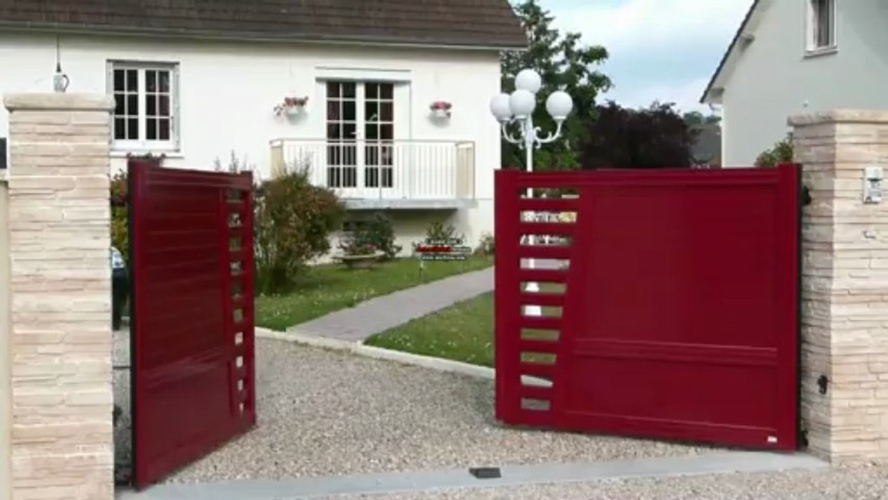 portail aluminium clodelys