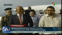 Presidente de Haití llega a Caracas para Cumbre Petrocaribe