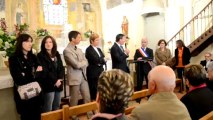 Discours Jacques Billant lors de l'inauguration de l'achèvement des travaux effectués de l'église de Teyjat