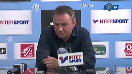 L1 / 2012-13 : Marseille 2-1 Bastia : Conf. de F. Hantz