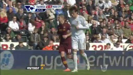 Суонси - Манчестер Сити 2 тайм