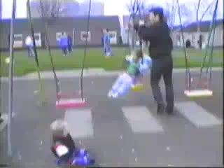 Twirl Swing At Forfar Park