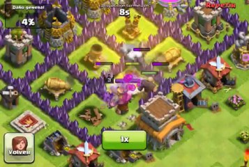 Clash of clans ataque a mi aldea Chilenos2