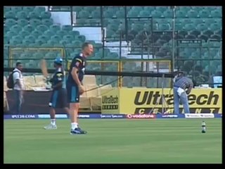 Pune Warriors in practice session