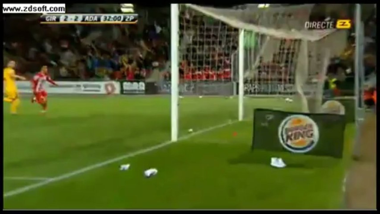 Girona 2-2 Alcorcón (Gol de Acuña) LIGA ADELANTE