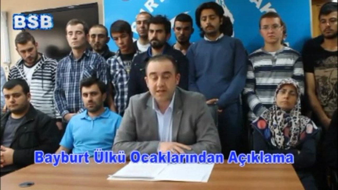 Bayburt Ülkü Ocaklarından Açıklama