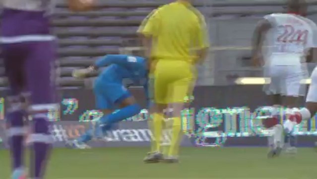 TFC-LOSC - L'ouverture du score par Wissam Ben Yedder