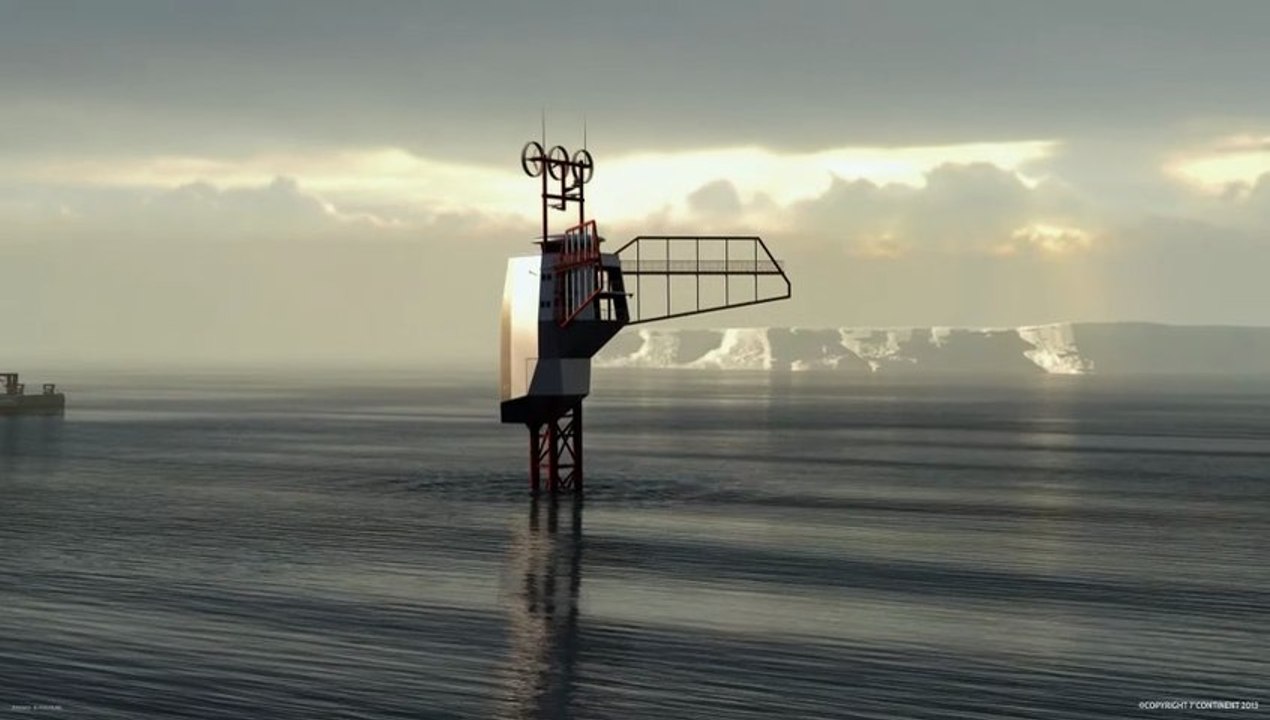 06/05/2013 - Jean Louis Etienne, le Polar Pod en mer