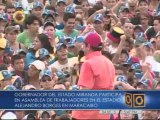 Capriles sostuvo reuniòn con trabajadores en Maracaibo