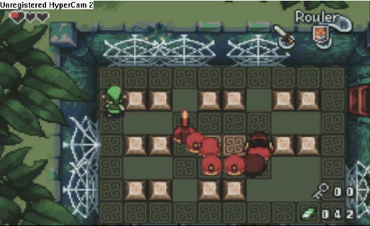 the legend of zelda minish cap (3) le temple de la foret première partie