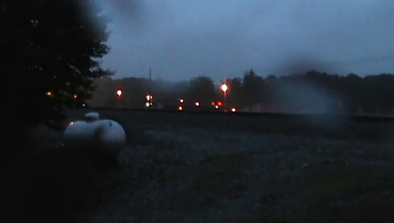 KCS intermodal train west through Austell Ga.